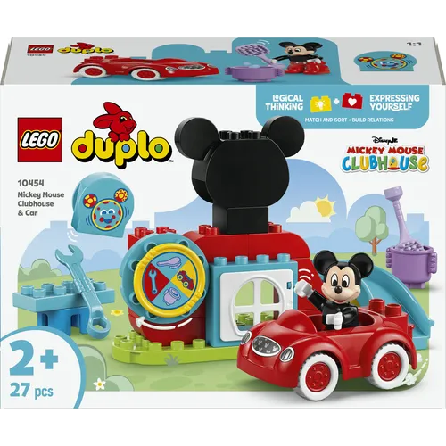 LEGO DUPLO | Disney 10454 La Casa e l’Auto di...