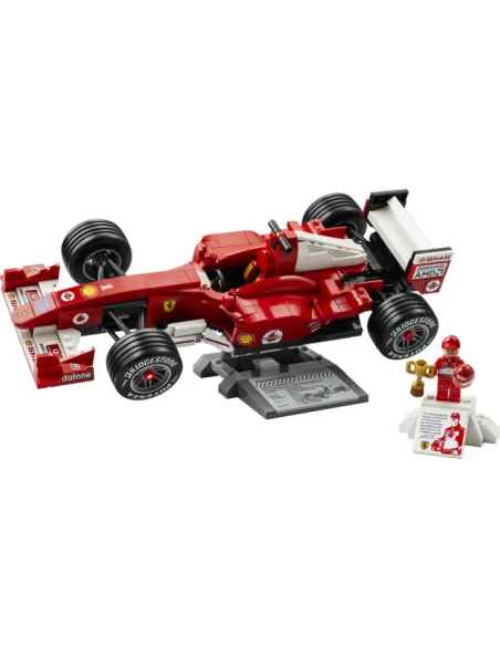 LEGO ICONS Ferrari F2004 e Michael Schumacher