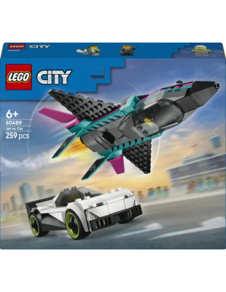 LEGO City Jet contro Auto sportiva