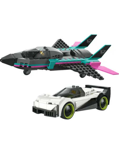 LEGO City Jet contro Auto sportiva