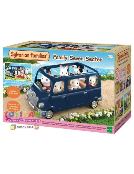 SYLVANIAN FAMILIES - AUTO FAMIGLIARE 2003 da 7 POSTI  (5274)