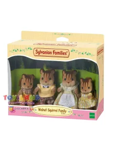 SYLVANIAN FAMILIES - FAMIGLIA SCOIATTOLI CHIARI (3136 4172) 2