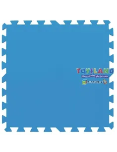 TAPPETINO BASE MORBIDO 8PZ 50X50 BLU (58220) 2