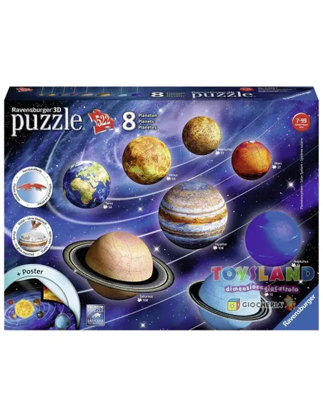 PUZZLE 3D IL SISTEMA PLANETARIO (11668)