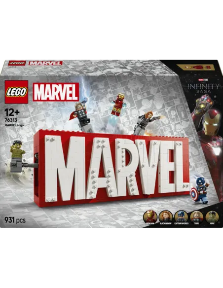 LEGO MARVEL LOGO E MINIFIGURE MARVEL (76313)