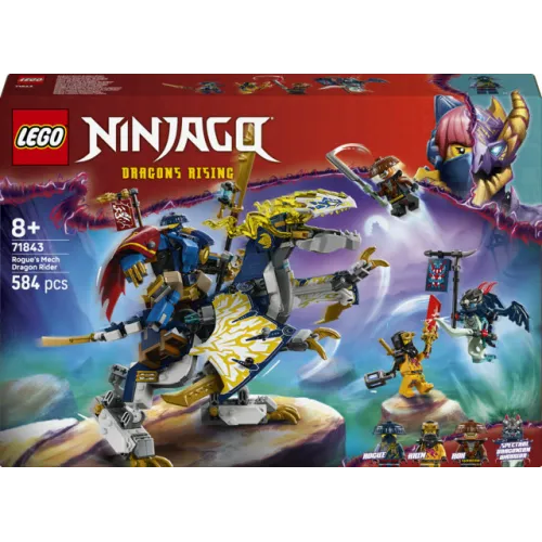 LEGO NINJAGO MECH CAVALCA-DRAGO DI ROGUE (71843)