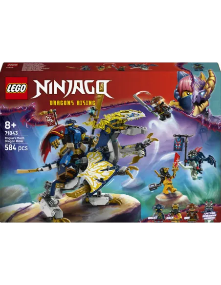 LEGO NINJAGO MECH CAVALCA-DRAGO DI ROGUE (71843)