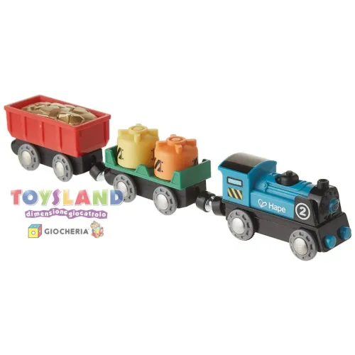 TRENO MERCI A BATTERIA HAPE (E3720)