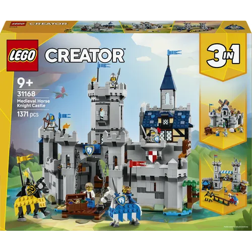 LEGO CREATOR CASTELLO DEL CAVALIERE MEDIEVALE 3...