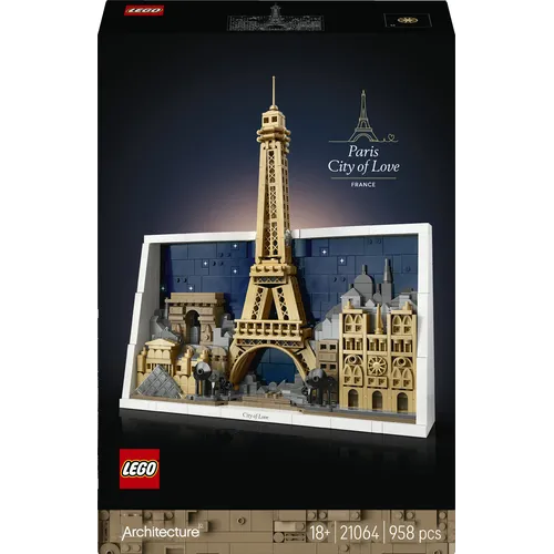 LEGO ARCHITECTURE PARIGI LA CITTA DELL'AMORE...
