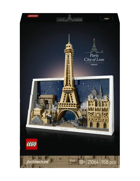 LEGO ARCHITECTURE PARIGI LA CITTA DELL'AMORE (21064)
