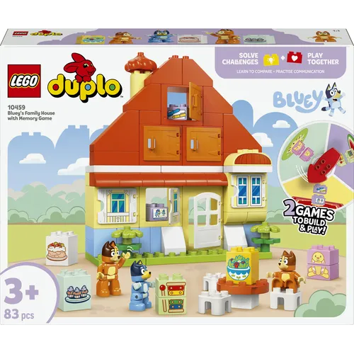 CASA DI BLUEY CON GIOCO DI MEMORIA-DUPLO (10459)
