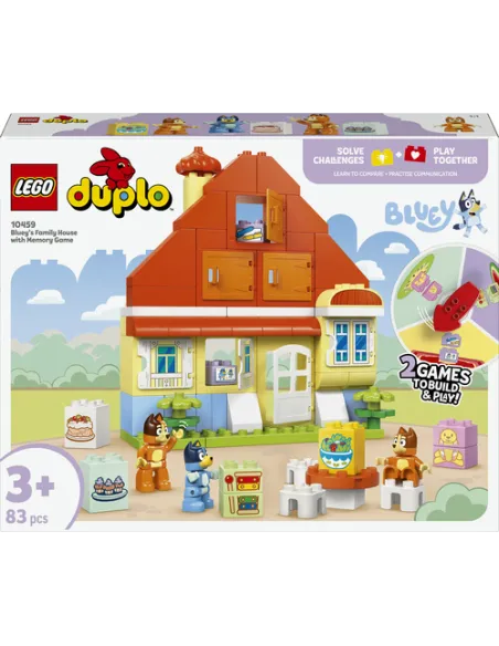 CASA DI BLUEY CON GIOCO DI MEMORIA-DUPLO (10459)