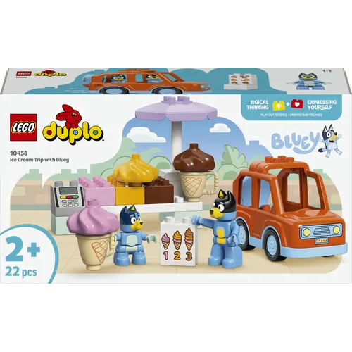 VISITA ALLA GELATERIA DI BLUEY-DUPLO (10458)