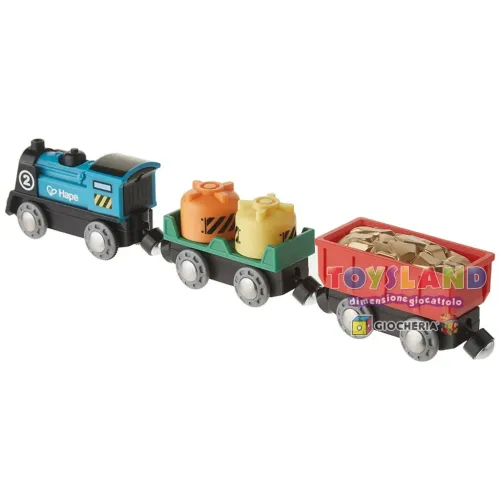 TRENO MERCI A BATTERIA HAPE (E3720)