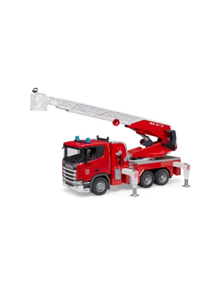 BRUDER AUTOPOMPA POMPIERI SCANIA SUPER 560R CON SCALA LUCI E SUONI (03591)