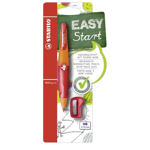 MATITA A SCATTO 3,15 ARANCIONE STABILO EASY