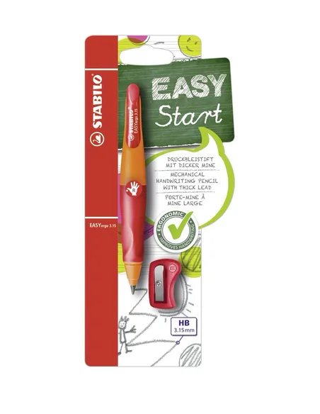 MATITA A SCATTO 3,15 ARANCIONE STABILO EASY