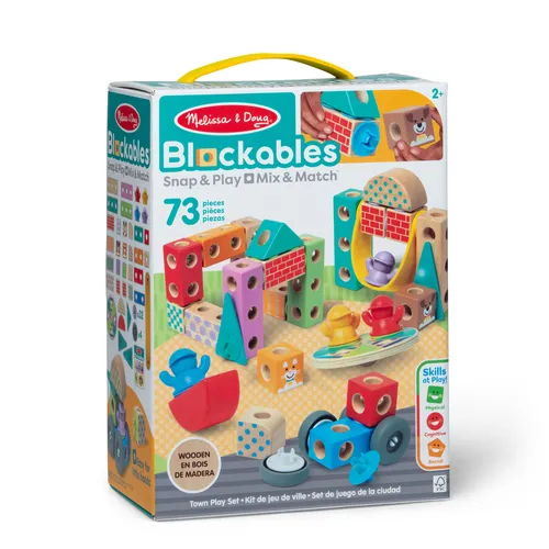 MELISSA&DOUG BLOCKABLES SET DELLA CITTA' (6074901)