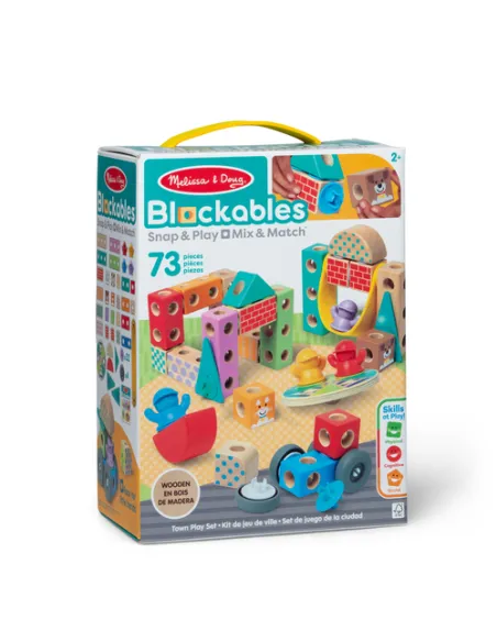 MELISSA&DOUG BLOCKABLES SET DELLA CITTA' (6074901)