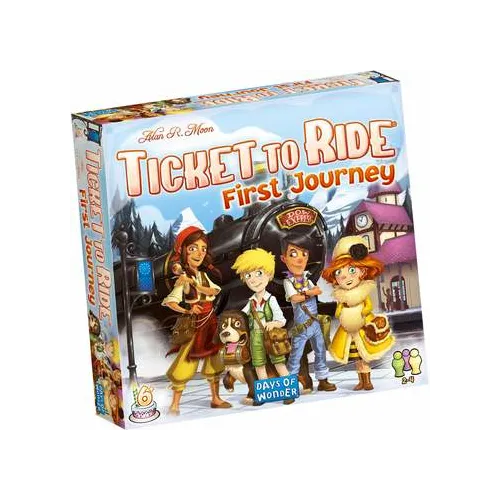 Asmodee Ticket To Ride: First Journey (Europe)