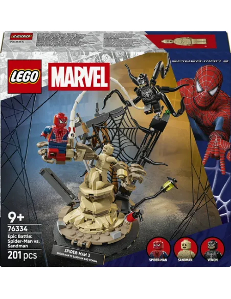LEGO MARVEL BATTAGLIA EPICA SPIDER-MAN VS SANDMAN (76334)