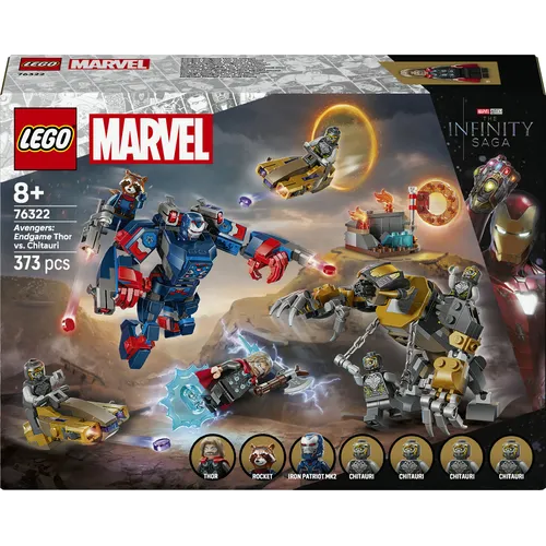 AVENGERS ENDGAME THOR VS.CHITAURI-S.HEROES (76322)
