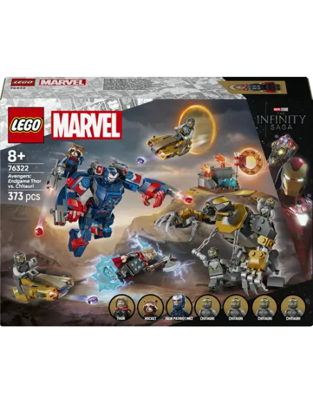 AVENGERS ENDGAME THOR VS.CHITAURI-S.HEROES (76322)