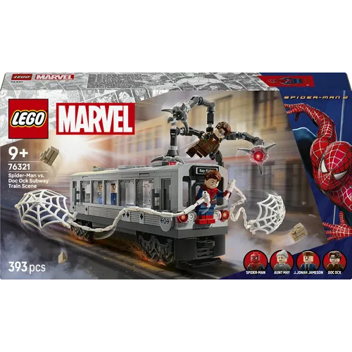 SPIDERMAN VS.DOC OCK: Duello sul treno SUPER...