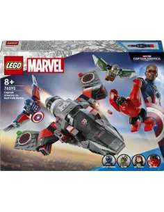 LEGO MARVEL BATTAGLIA CAPTAIN AMERICA VS. HULK ROSSO (76292)
