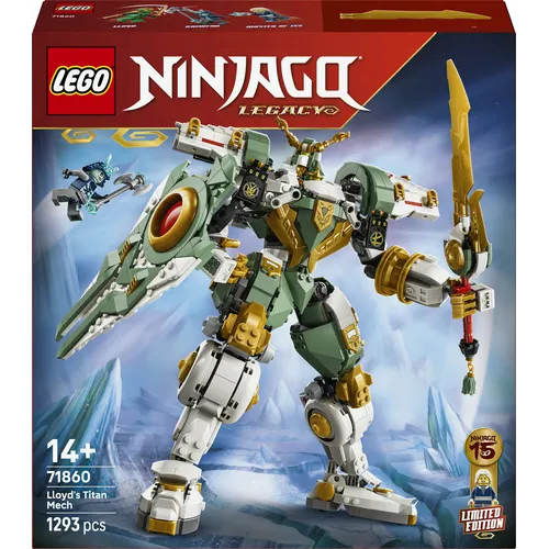 LEGO NINJAGO MECH TITANO DI LLOYD 15°...