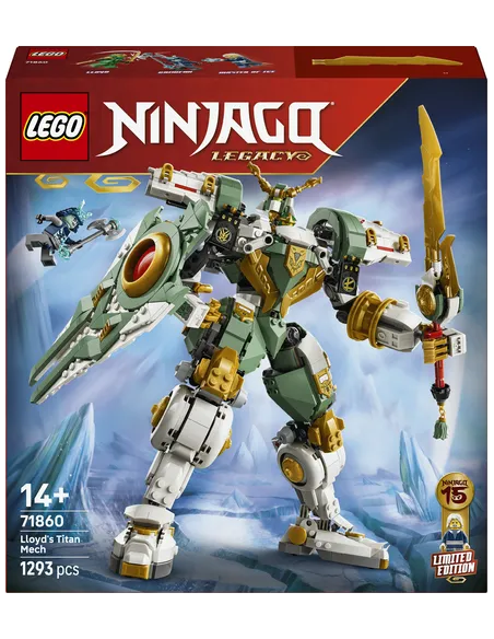 LEGO NINJAGO MECH TITANO DI LLOYD 15° ANNIVERSARIO (71860)