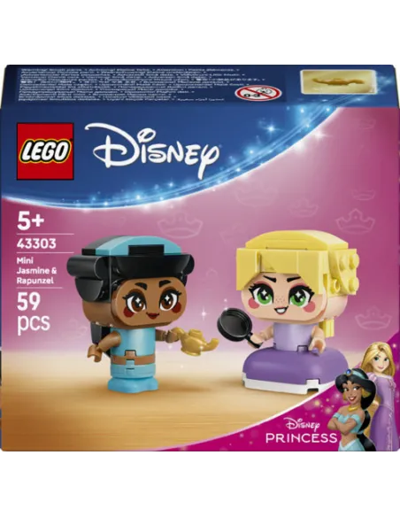 LEGO DISNEY PRINCESS MINI-JASMINE E MINI-RAPUNZEL (43303)
