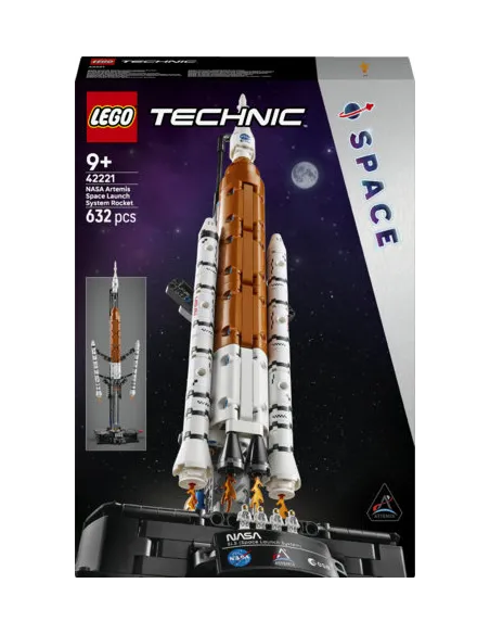 LEGO TECHNIC SISTEMA DI LANCIO SPAZIALE RAZZO NASA ARTEMIS (42221)