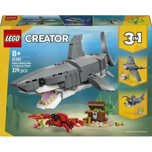 LEGO CREATOR SQUALO CON SCRIGNO DEL TESORO (31381)