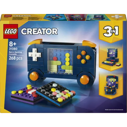 LEGO CREATOR CONSOLE DI GIOCO RETRÒ 3 IN 1 (31380)