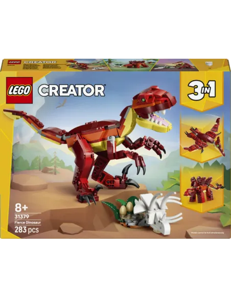 LEGO CREATOR FEROCE DINOSAURO 3 IN 1 (31379)