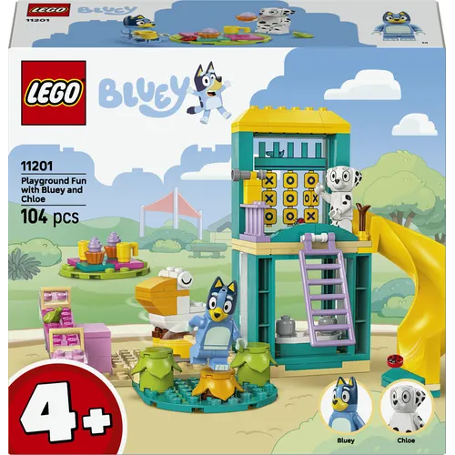 LEGO BLUEY PARCO GIOCHI CON BLUEY E CHLOE (11201)
