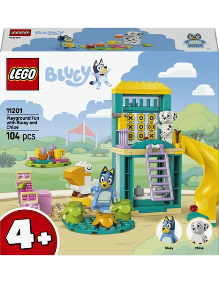 LEGO BLUEY PARCO GIOCHI CON BLUEY E CHLOE (11201)