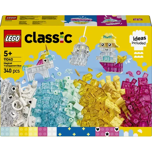 LEGO CLASSIC SCATOLA MAGICA TRASPARENTE (11040)