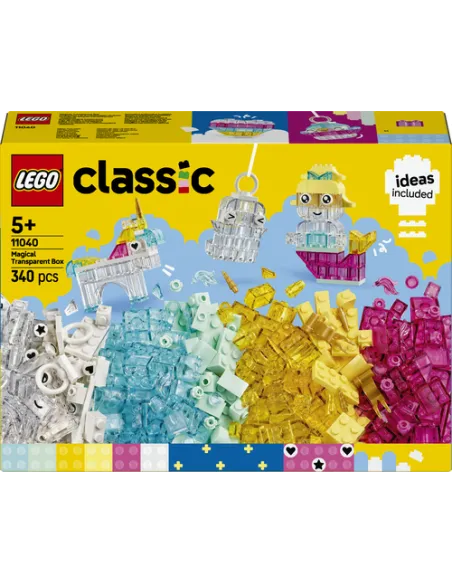 LEGO CLASSIC SCATOLA MAGICA TRASPARENTE (11040)
