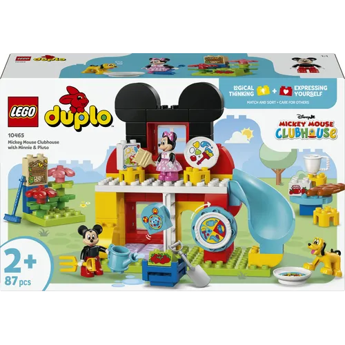 CASA DI TOPOLINO CON MINNIE E PLUTO-DUPLO (10465)