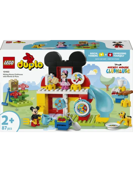 CASA DI TOPOLINO CON MINNIE E PLUTO-DUPLO (10465)