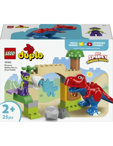 DINOSAURO SPIDEY-REX VS GOBLIN-DUPLO (10463)