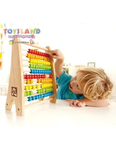 ABACO CON PALLINE ARCOBALENO (E0412) 2