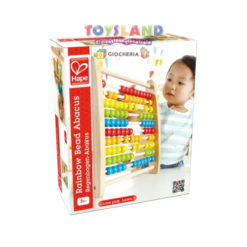 ABACO CON PALLINE ARCOBALENO (E0412)