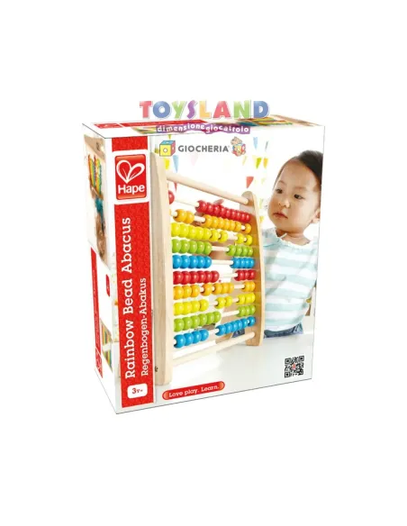 ABACO CON PALLINE ARCOBALENO (E0412)