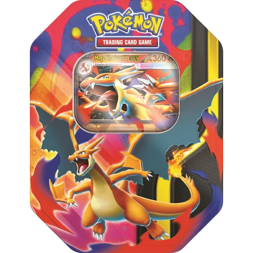 POKEMON TIN DA COLLEZIONE MEGA CHARIZARD...