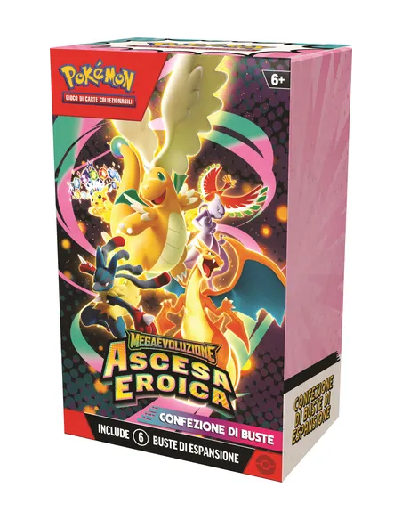 Pokémon Confezione di Buste dell'espansione Megaevoluzione - Ascesa Eroica (IT)