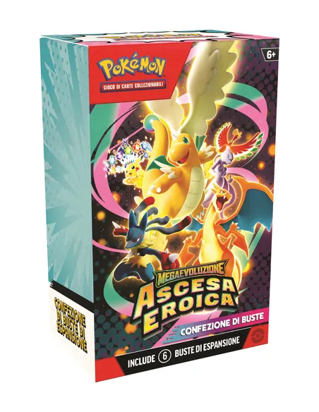 Pokémon Confezione di Buste dell'espansione Megaevoluzione - Ascesa Eroica (IT)